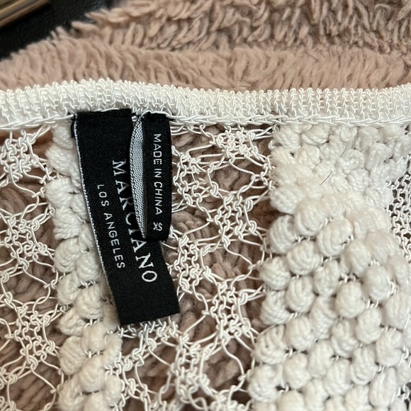 Marciano Lace Shot Sleeve Top - Picture 5 of 7